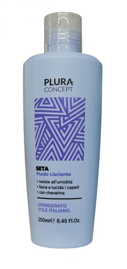 Seta fluido lisciante con cheratina 250 ml Plura