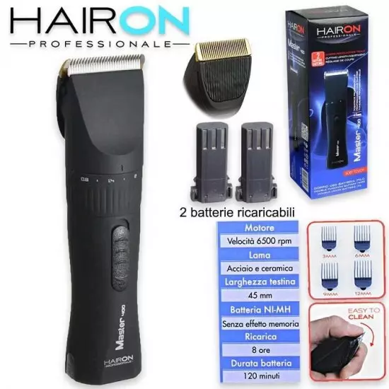 Tosatrice capelli master 400 hair on