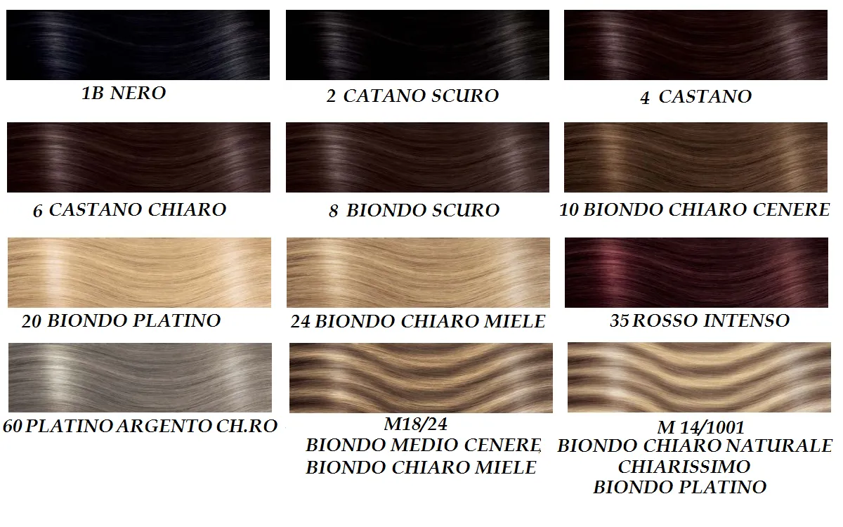 Hair extension con clip 100% capelli naturali - immagine 2