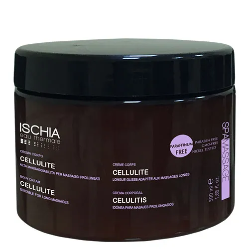 Crema massaggio trattamento cellulite ischia eau thermale 500 ml