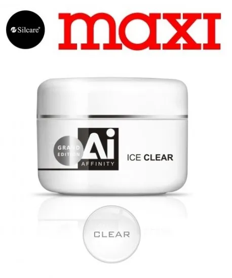 Silcare affinity ice clear gel unghie maxi formato 100 ml