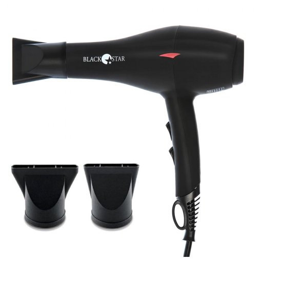 Asciugacapelli phon Black Star turbo piuma 1700 watt