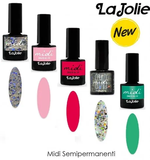 La jolie smalto semipermanente midi nail polish gel
