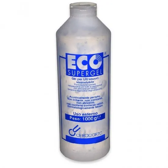 Gel conduttore trasparente ultrasuoni 1000 ml