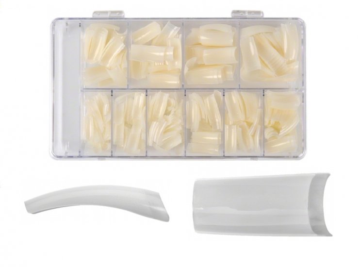 Box con 500 tips ricostruzione unghie nail art