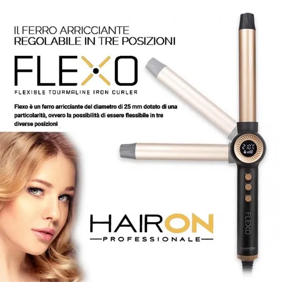 Flexo ferro arricciante capelli flessibile hairon