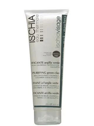 Maschera viso purificante argilla verde ischia eau thermale