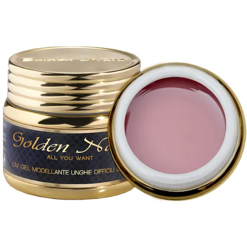 Gel modellante cover unghie difficili golden nails