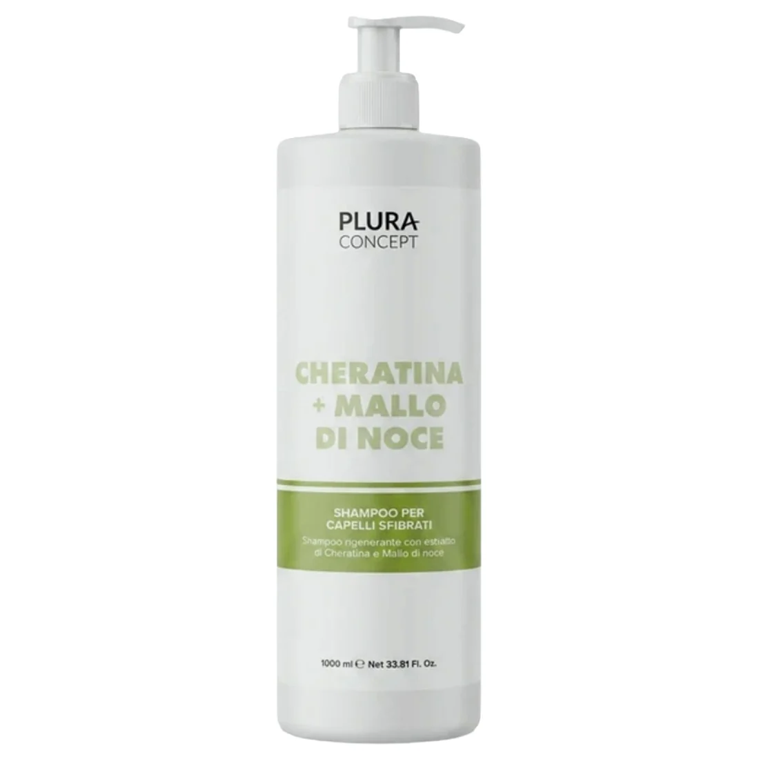 PLURA SHAMPOO RIGENERANTE PER CAPELLI SFIBRATI 1000 ML